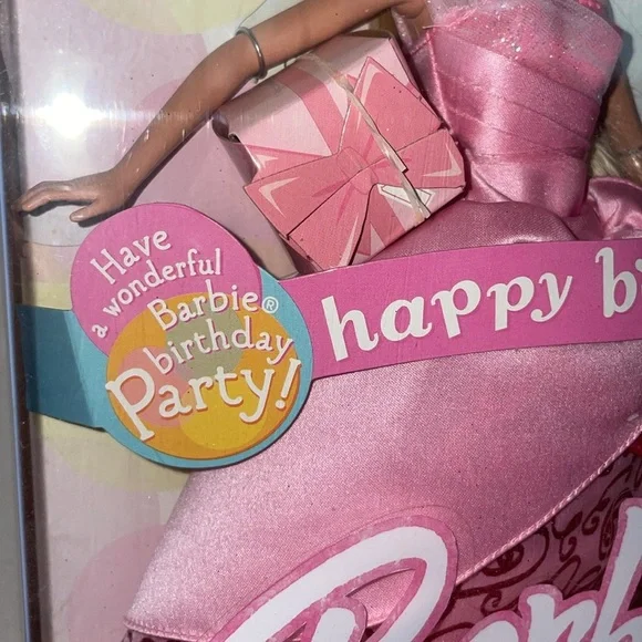2004 Happy Birthday Barbie 20 years NIB Mint - Picture 4 of 8